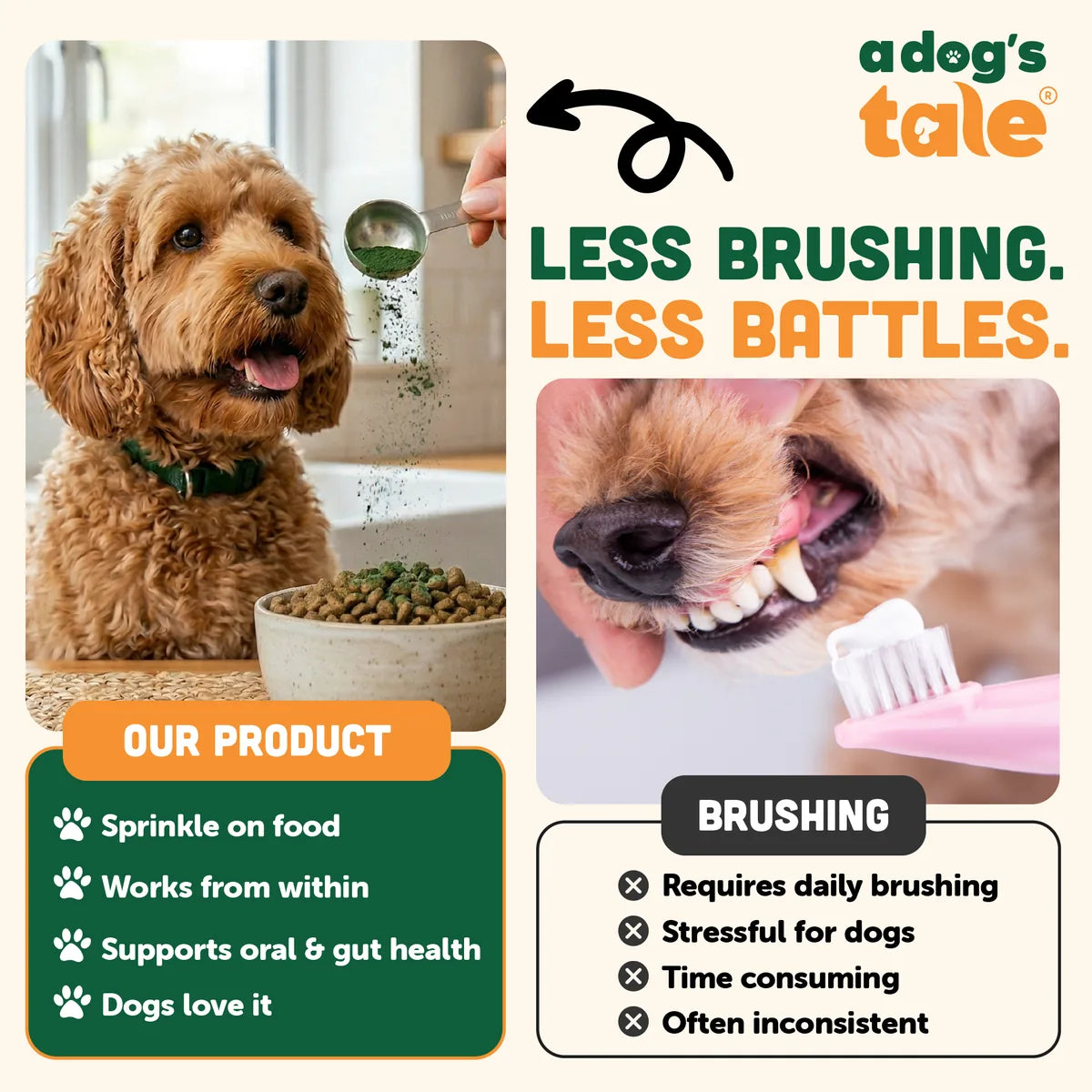 Chewtrition — Daily Dental Powder for Dogs